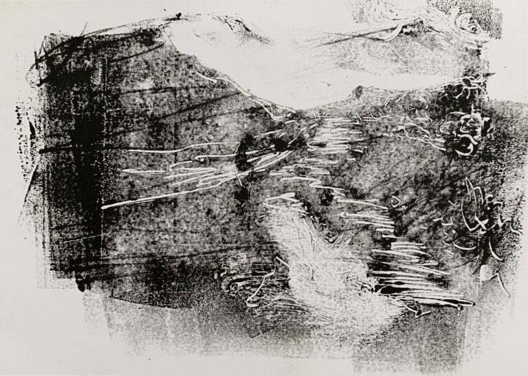„Hike“
Linoprint on Paper, 21×29.7cm, 2024