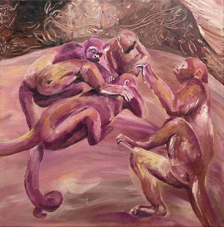 „Spielplatz“
Acryl on Canvas, 40×40cm, 2019