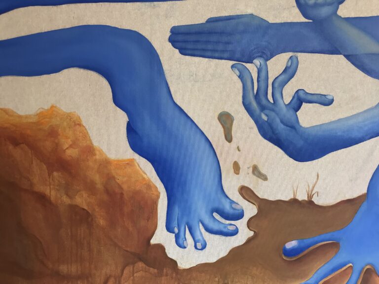Detail — „Ens Ideal“
Oil and Acryl on Canvas, 135×185cm, 2022