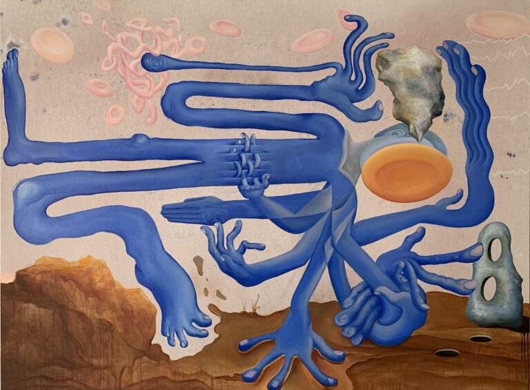 „Ens Ideal“
Oil and Acryl on Canvas, 135×185cm, 2022