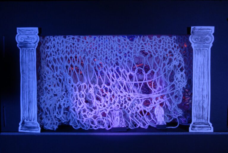 „Antigone“ Stage Design
Model in Different Scenes and Light Situations, 2023