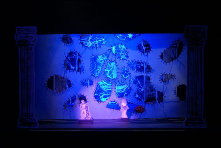„Antigone“ Stage Design
Model in Different Scenes and Light Situations, 2023