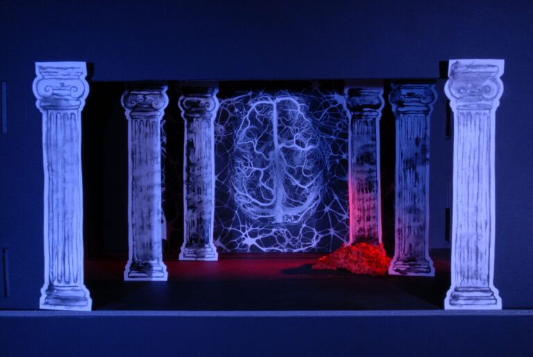 „Antigone“ Stage Design
Model in Different Scenes and Light Situations, 2023