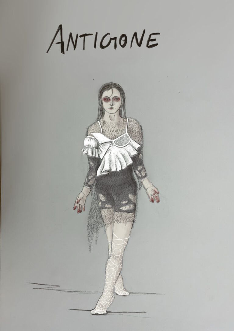 „Antigone“ Stage Design
Model in Different Scenes and Light Situations, 2023
