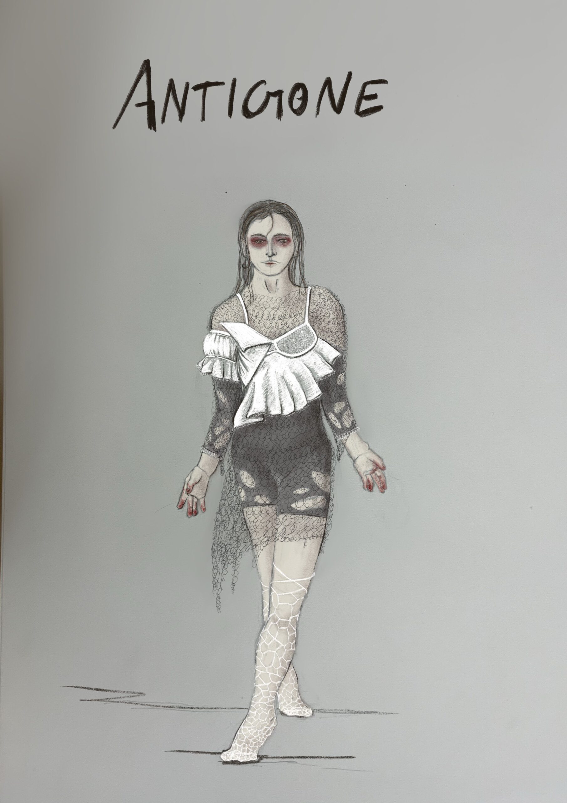 „Antigone“ Stage Design
Model in Different Scenes and Light Situations, 2023